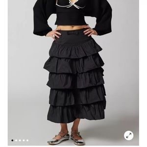 Urban Outfitters Black Long Skirt